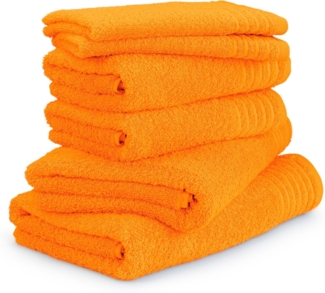 Möve Handtuch Set New Classic, Walkfrottier (Set, 6-St), 2x Gäste-, 2x Hand- und 2x Duschtücher