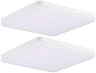 2er Set LED Panel, Deckeneinbau, L 17 cm, VT-619