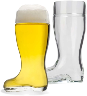 Stölzle Oberglas Stiefel Bierglas 0,5 l 2er Set