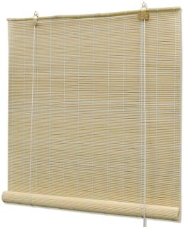 vidaXL Bambusrollo, Beige, 140 cm x 160 cm, 1 Rollo