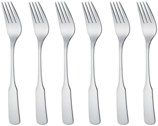 Tafelgabeln 6 Stück, Edelstahl 18/10, Serie Spaten
