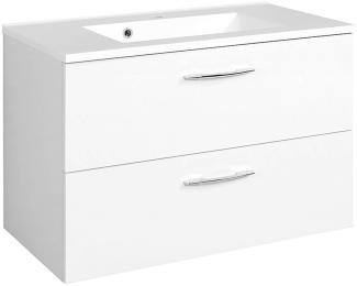 Waschbeckenunterschrank 'Portofino' mit Mineralgussbecken