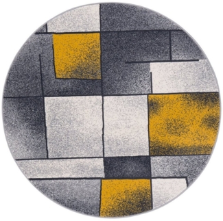 Pergamon Designteppich Designer Teppich Brilliant Fantasy Rund, Rund, Höhe: 6 mm