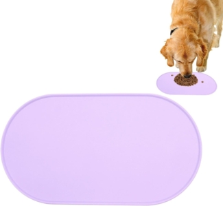 Beaface Futternapf Haustier-Futtermatte, wasserdichte und rutschfeste Silikon-Tischmatte, Silikon
