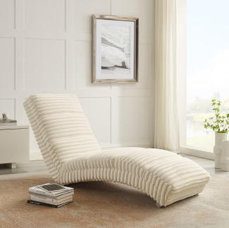 Chaiselongue in Beige