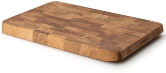 Continenta Schneidebrett, Eiche Stirnholz 38 x 25 x 3 cm