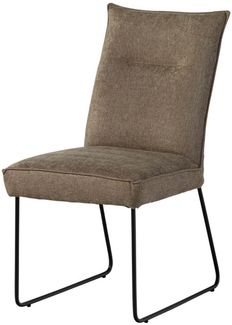 Polsterstuhl 51 x 61 x 92 taupe SEATTLE #111