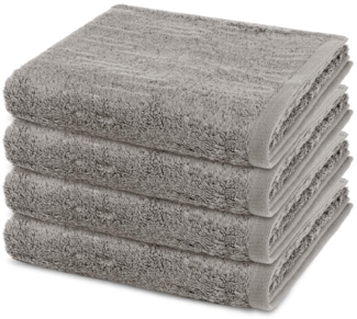 Ross Premium 4 tlg. Frottier-Set - 4 X Handtuch (50 X 100cm) - 500 - Flanell