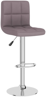 vidaXL Barhocker Taupe Stoff [334238]