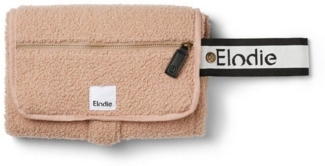 Elodie Wickelauflage Tragbares Wickelpolster - Pink Bouclé, Tragbar