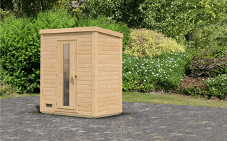 Karibu Sauna Hytti 0 naturbelassen ohne Ofen