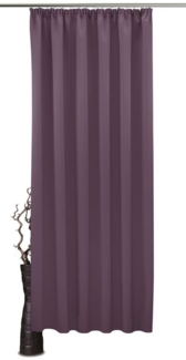 VHG Verdunkelungsvorhang Leon, Kräuselband (1 St), verdunkelnd, Polyester, Raumverdunklung