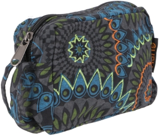Guru-Shop Aufbewahrungstasche Boho Kosmetiktasche, Kramtäschchen aus Nepal -..