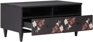 vidaXL Couchtisch Mehrfarbig 80 x 54 x 40 cm Massivholz Mango 4018713