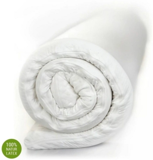 shogazi ®, Topper Naturlatex, Schlafkomfort, waschbar und hautfreundlich, 5 cm hoch