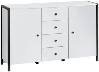 loft24 Sideboard Ceno, Anrichte Mehrzweckschrank aus MDF im modernen Design