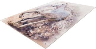 Obsession Kinderteppich My Torino Kids 235, rechteckig, Höhe: 5 mm, Spielteppich, Motiv Pferd, Kinder- und Jugendzimmer