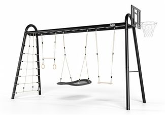 Salta PlayFit Monkeybar XL + Set 3, Schwarz