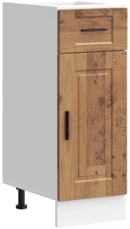 vidaXL Küchenunterschrank Porto Altholz-Optik Holzwerkstoff 853945