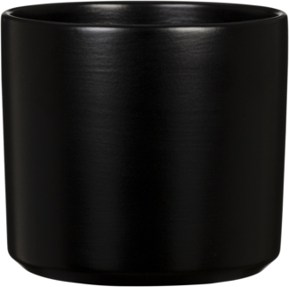 Scheurich , Blumentopf aus Keramik, Farbe: Night Black, 24 cm Durchmesser, 22cm hoch, 12,526 l Vol.
