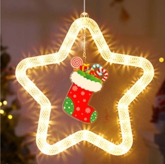 PRIISF LED-Lichterkette LED Weihnachten Beleuchtung Deko Lichterkette Lichtervorhang Geschenk, LED Weihnachtsdeko Weihnachtsbaum Baummantel Gartenleuchte Fensterdeko