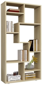 VCM Standregal Holz Stand Regal Raumteiler Bücherregal Lanisa M