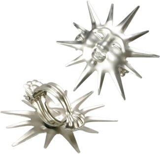 Liedeco Dekoklammer Sonne, Gardinen, Vorhänge, (Packung, 2-St), für Gardinen, Vorhänge