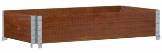 vidaXL Pflanzkasten Braun 100x50 cm Massivholz Kiefer 3295390