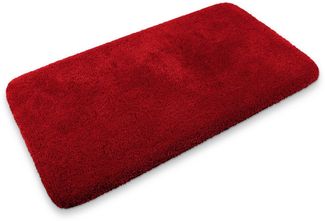 OTTO home Badematte Kaarin, Höhe 30 mm, rutschhemmend beschichtet, schnell trocknend, Polyester, rechteckig, Badteppich, getuftet, flauschig, hochflor, große Farbauswahl