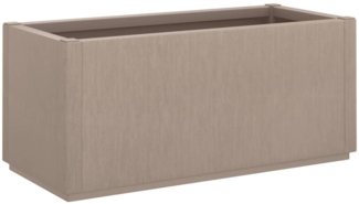 vidaXL Pflanzkübel Hellbraun 80x36x35 cm PP 368778