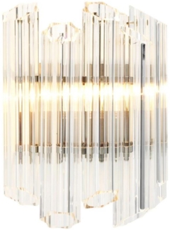 Casa Padrino Luxus Wandleuchte 33 x 17 x H. 32,5 cm - Luxus Qualität