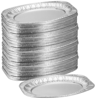 Servierplatten Alu 100er Set