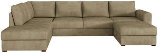 Ecksofa Wilma (Farbe: Zetta 291, Seite: Links)