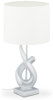 Tischlampe modern silber 10032239