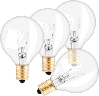 Elegear Lichterkette G45 Ersatzglühbirne, 4pc