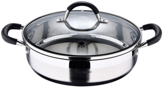 Topf mit Deckel Masterpro Edelstahl AISI 304 (3,8 L) 28 x 7 cm