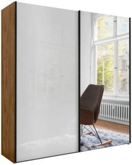 WIEMANN Schwebetürenschrank Monaco mit Glasfront sowie hochwertigen Beschlägen