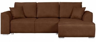 OTTO home Ecksofa BEATRICE optionale Schlafsofa mit Bettkasten, B/T/H: 265/170/86 cm, L-Form, wahlweise auch mit Bettfunktion und Bettkasten