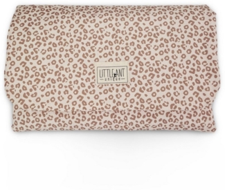 LittleANTunique Wickelauflage Wickelunterlage & Windeltasche 2in1 Wickelunterlage für Unterwegs Leo