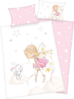 Herding Renforcé Little Fairy Bettwäsche Made in Green Bettbezug 100x135 cm Kopfkissenbezug 40x60 cm