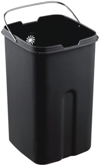 EKO Abfalleimer Laguna 35 L Mattsilbern