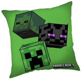 Minecraft Kissen "The Mobs" Dekokissen 40×40 cm mit Füllung