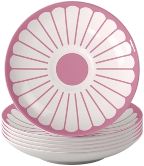 Villeroy & Boch Fleur Couleur Espressountertasse ø 11,7 cm 6er Set - Cassis