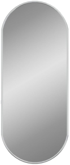 vidaXL Wandspiegel Silbern 60x25 cm Oval 348190