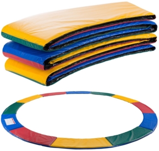 Arebos Trampolin-Randabdeckung Federschutz Ø 366 cm, Randschutz, PVC und PE, Reißfest, UV-resistente und wasserbeständige