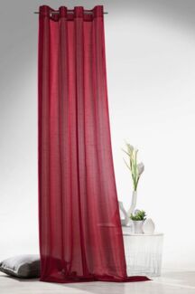 Weckbrodt Vorhang Klara (1 St), Ösen, halbtransparent, Wildseiten-Optik, halbtransparent, Gardine, Store