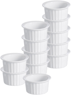 Ritzenhoff & Breker Bianco Auflaufform ø 10 cm 12er Set - DS