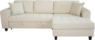 Trends by HG Ecksofa Moritz, L-Form, inkl. Bettfunktion und Bettkasten, inkl. 2 Zierkissen