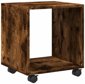 vidaXL Rollschrank Räuchereiche 37x33x42,5 cm Holzwerkstoff 853132