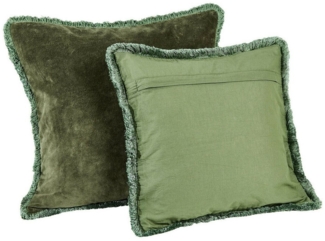 Mirabeau Kissenhülle Kissenhülle 2er Set Maelis grün